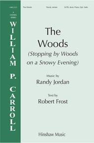 The Woods SATB choral sheet music cover Thumbnail